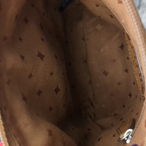 FOSSIL MADDOX Brown Leather SILVER TONE HARDWARE MINI CROSSBODY - Picture 5 of 11